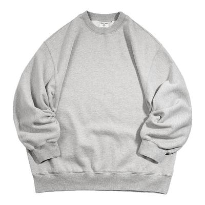 BDCT春秋重磅无帽圆领套头卫衣