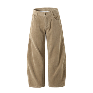 it :5cm/FIVECM复古灯芯绒宽松休闲裤男款2026春季百搭阔腿直筒裤