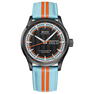 Mido美度25年新款舵手系列驭速腕表瑞士天文台认证全自动机械男表