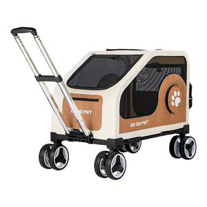 SUV级拉杆箱折叠车载笼可推可拉