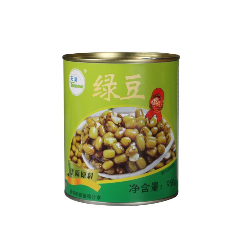 天聪绿豆罐头950g甜点奶茶原料
