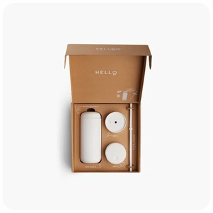 Fellow Carter 保温杯 三盖礼盒装陶瓷内胆涂层不锈钢随行密封杯