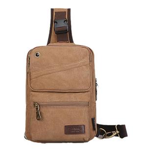 2023新款胸包斜挎包腰包男韩版帆布包户外小背包时尚男士包单肩包