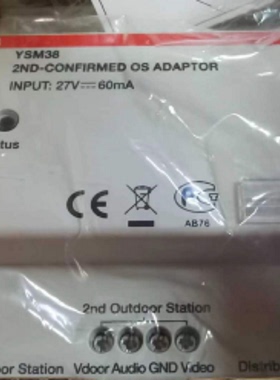 议价ABB适配器YSM38-OS原装正品2ND-CONFIRMED
