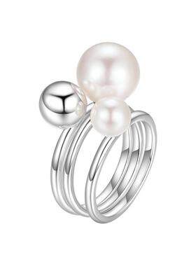 MonteLuna珍珠球套戒