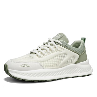 意尔康男鞋2026年新款春季网面透气百搭跑步休闲男士爆款运动潮鞋