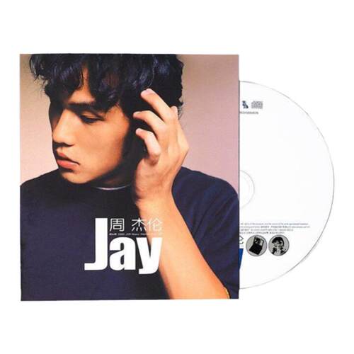 官方正版 周杰伦首张同名专辑 杰伦JAY CD唱片碟片+歌词本 环球版