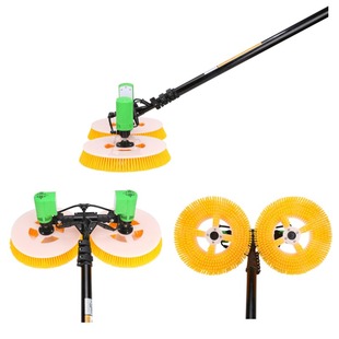 光伏板清洗机工具清洁刷机械太阳能发电板组件电动大棚机器人设备