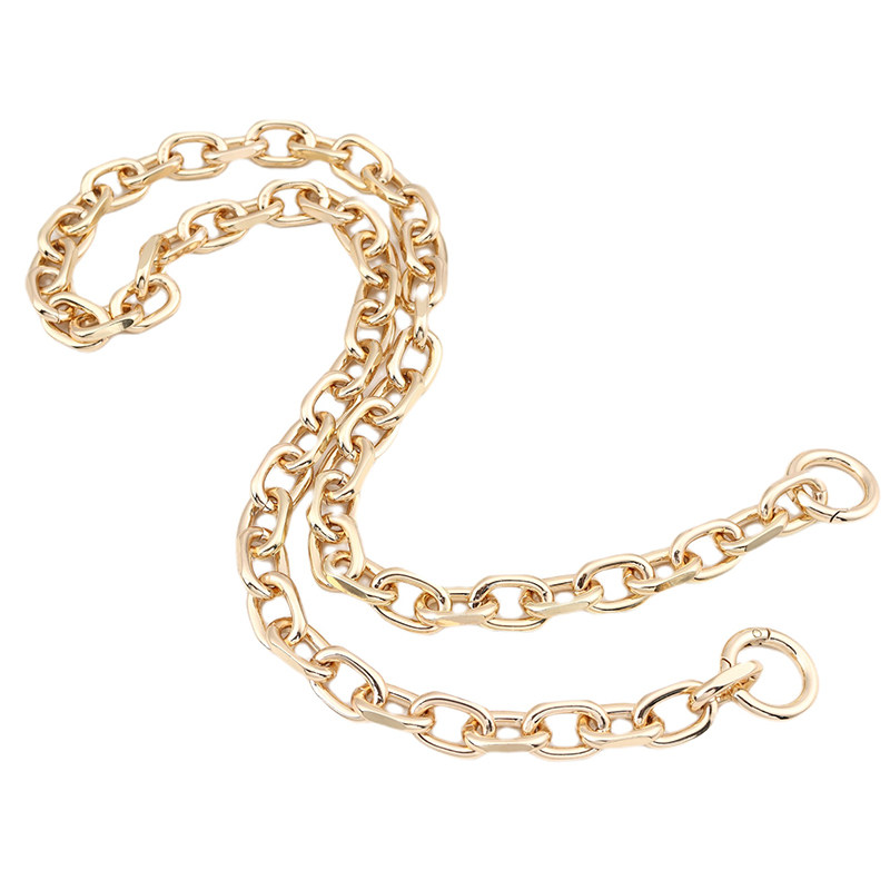外形链条单肩金属肩带包包配件