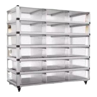 giangarden巨人爬宠vbox成体爬柜守宫蜥蜴爬宠饲养盒子铝合金层架