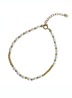 个性小众女天然珍珠原创设计手链