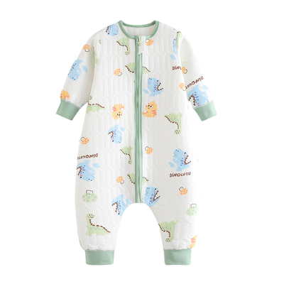 儿童秋冬三层夹棉睡袋