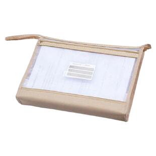 透明网纱双层加厚文件袋拉链式书袋试卷收纳袋考试专用科目分类袋