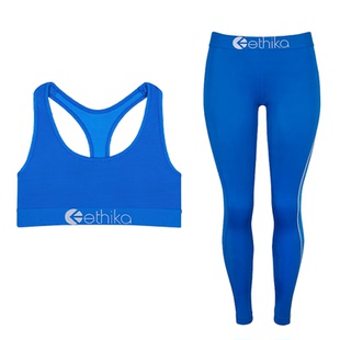 Ethika【Subzero零度蓝】女士专业运动瑜伽套装速干透气舒适排汗