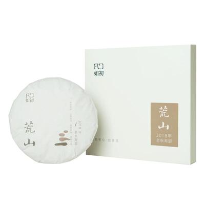 同款【拍一发二】【拍二发五】如初荒山2018福鼎白茶寿眉茶饼300g