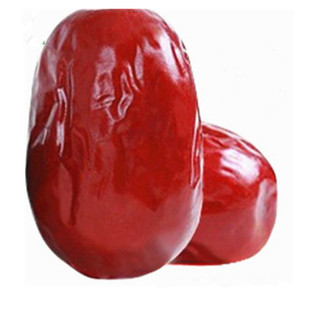 新疆和田大枣骏枣阿克苏红枣五星大红枣自然晾晒和田枣红枣干2斤