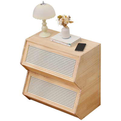 木马人床头柜家用卧室置物架