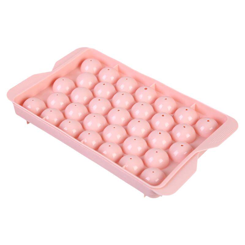 新品33格自制冰球冰块模具冰箱冰盒球形制冰格创意家用做储存盒子