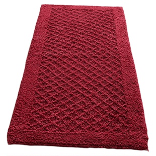 欧式厨房全棉地垫吸水防滑长条地毯耐脏橱柜浴室进门脚垫子洗手台