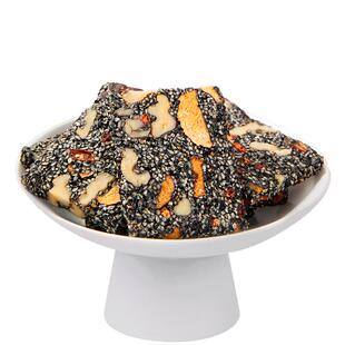 农香森黑芝麻红枣核桃软糕500g中秋节老式糕点孕妇零食特产小吃