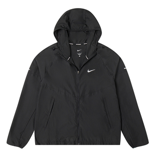茵特丨NIKE耐克速干外套男跑步健身衣运动上衣梭织连帽夹克DD4747