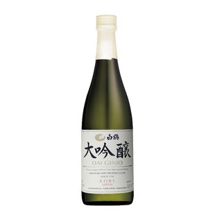日本白鹤大吟酿清酒原装进口发酵酒日本米酒洋酒720ml日式清酒