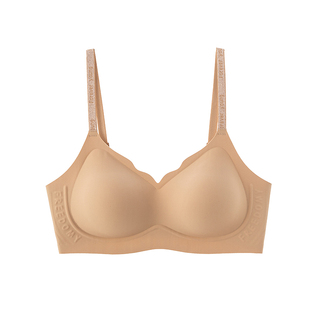 新品果冻无感舒适小胸聚拢显大AA内衣少女无钢圈文胸胸罩粉底液