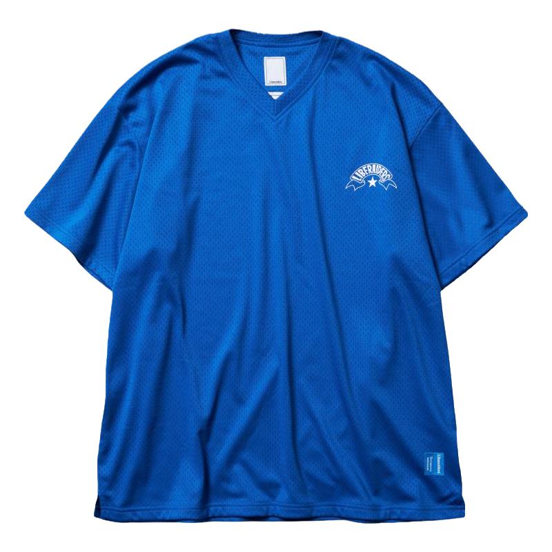 Liberaiders DOUBLE MESH TEE 双层网眼V领透气速干T恤短袖24FW