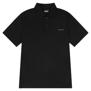 ulzzang纯色翻领Polo衫男短袖潮牌痞帅重磅t恤oversize半袖男女