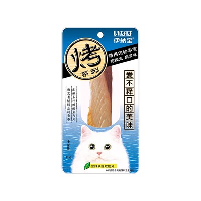 伊纳宝ciao烤鲣鱼猫零食肉干宠物