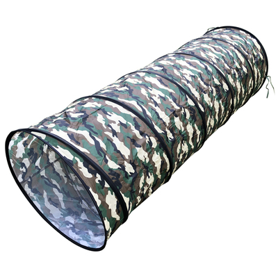 迷彩阳光隧道军事钻山洞爬行筒