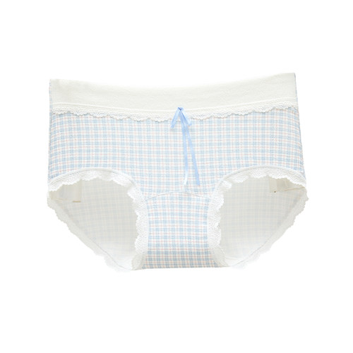 六只兔子A类棉内裤女10A抑菌加长纯棉底裆三角裤中腰防夹臀短裤