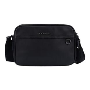 COACH/蔻驰官方 奥莱款GRAHAM男士纯色单肩斜挎包相机包C4148