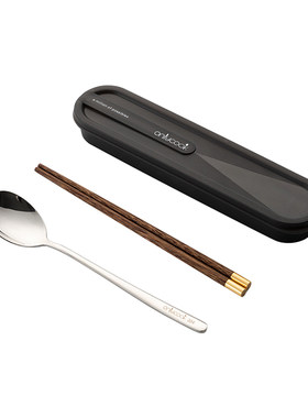 onlycook便携餐具勺子筷勺两件套