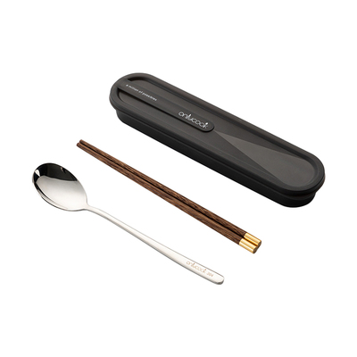 onlycook便携餐具勺子筷勺两件套