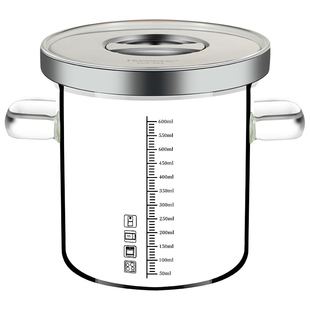 玻璃猪油罐子家用耐高温带盖装荤油辣椒油专用的容器油壶储油坛子