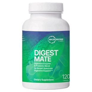 MBL美国进口全消化酶孢子益生菌胶囊大人胀气儿童养胃肠道120粒