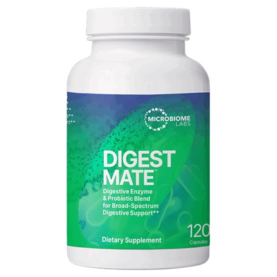 MBL美国进口全消化酶孢子益生菌胶囊大人胀气儿童养胃肠道120粒