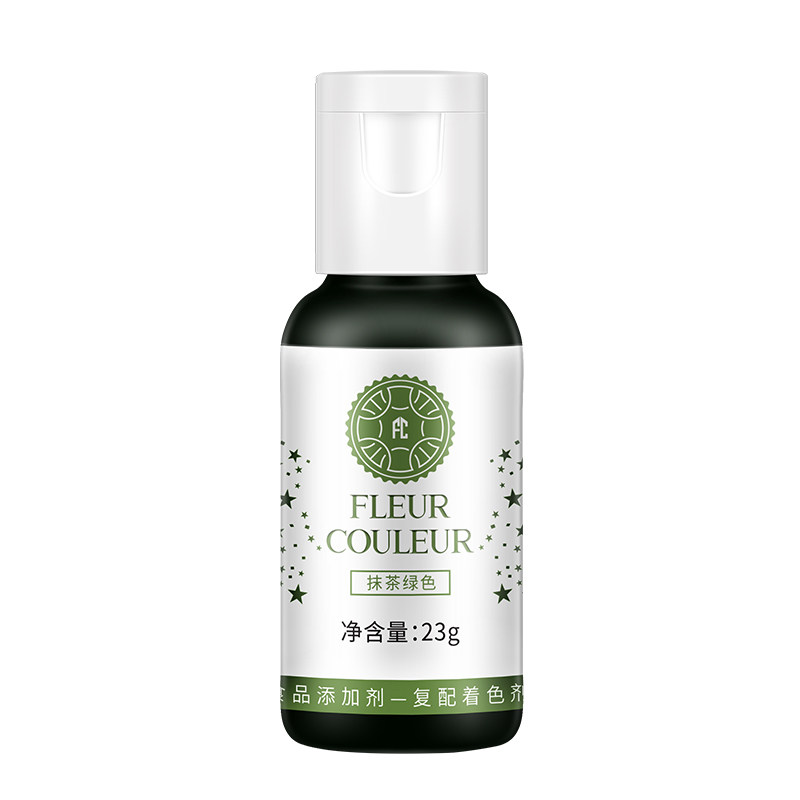 fc法采可食用色素烘焙食品级奶油蛋糕色素调色剂大红色白金黑色ac
