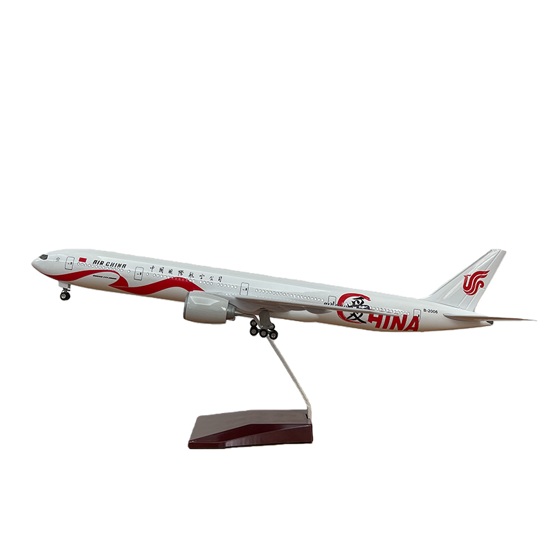 波音B777爱中国阿联酋马来西亚原型航空飞机模型仿真合金儿童摆件