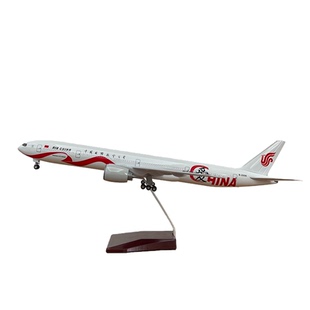 波音B777爱中国阿联酋马来西亚原型航空飞机模型仿真合金儿童摆件