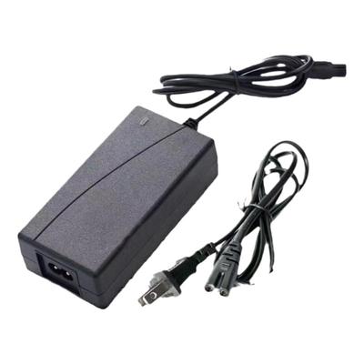 平衡车充电器锂电池快充原装通用24V36V42V54V63V2A三孔插头