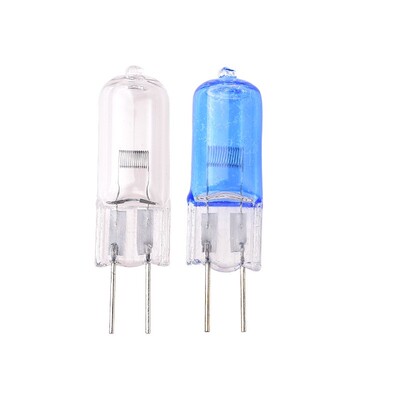 卤钨灯24v150w灯珠插脚手术无影灯泡6v投影仪仪器机床灯卤素插泡