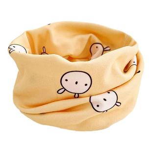 春秋冬季儿童围脖小孩加绒脖套男女童围脖领围巾宝宝保暖双层脖套