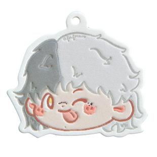 香片定制无味扩香卡片定做车载衣柜挂件礼品吊牌挂卡文创徽章印刷