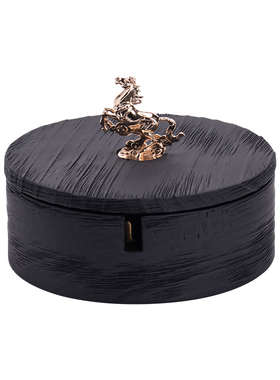 碳化木高端家用黄铜内胆烟灰缸