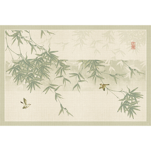 绿色厨房专用地垫2026新款硅藻泥吸水速干防滑长条脚垫可水洗地毯