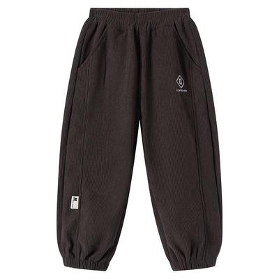 小象汉姆男童冬季加绒长裤