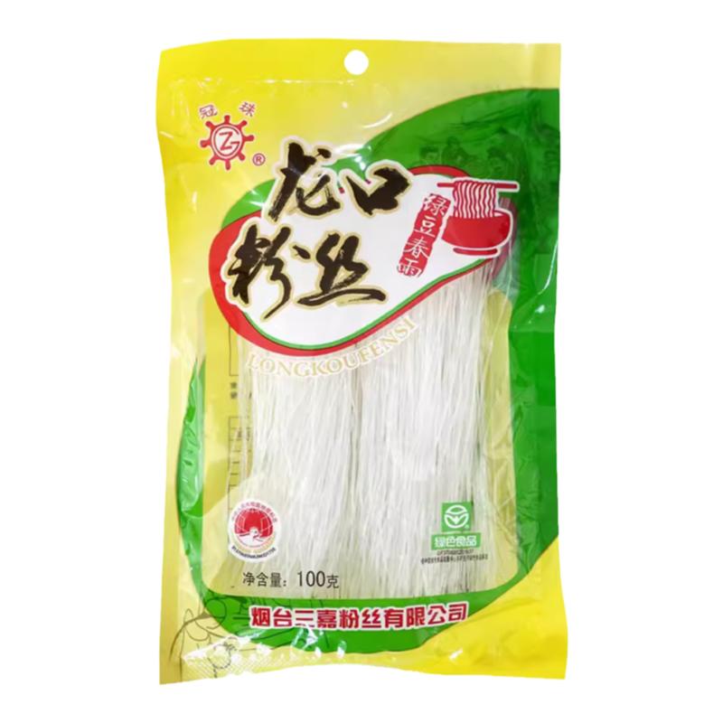 冠珠豌豆绿豆粉丝100g*6山东特产