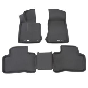 3D卡固适用新款奔驰C200L E300L GLC260L GLE320防水专车汽车脚垫